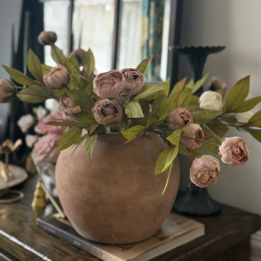 8/: Tan Peony Stem by Ashland 8 stems only / Color : tan